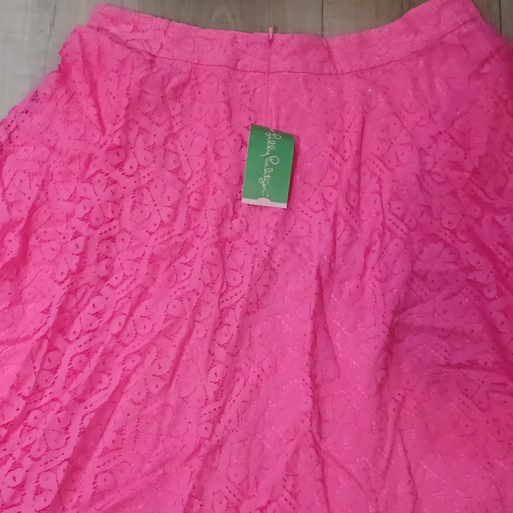 Lilly pulitzer skirt sz 14. NWT